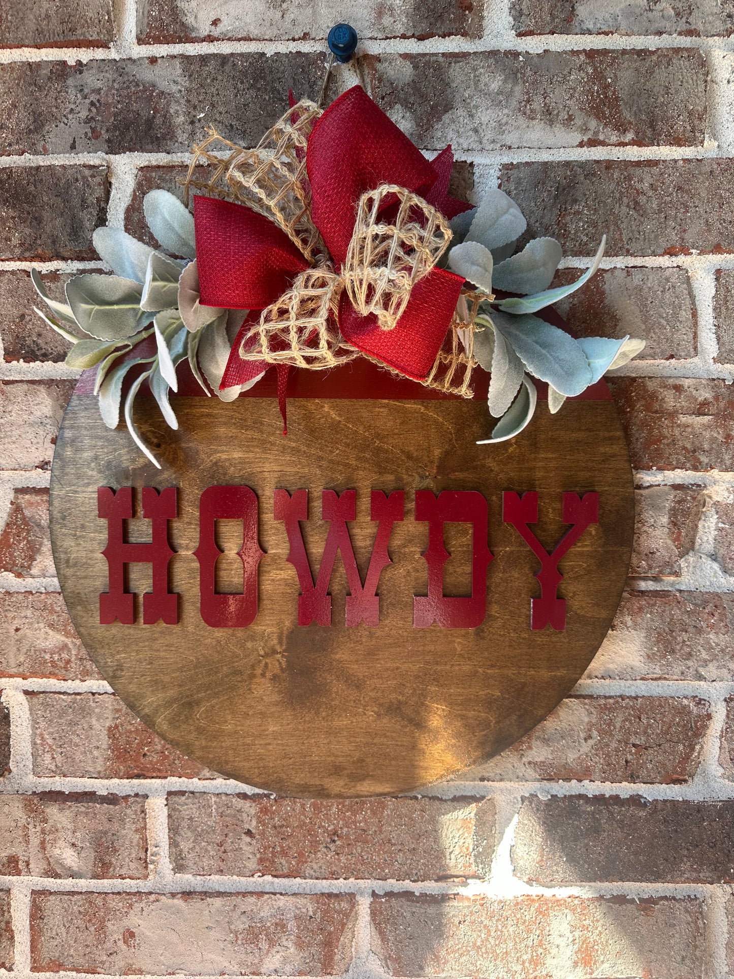 Howdy Door Hanger