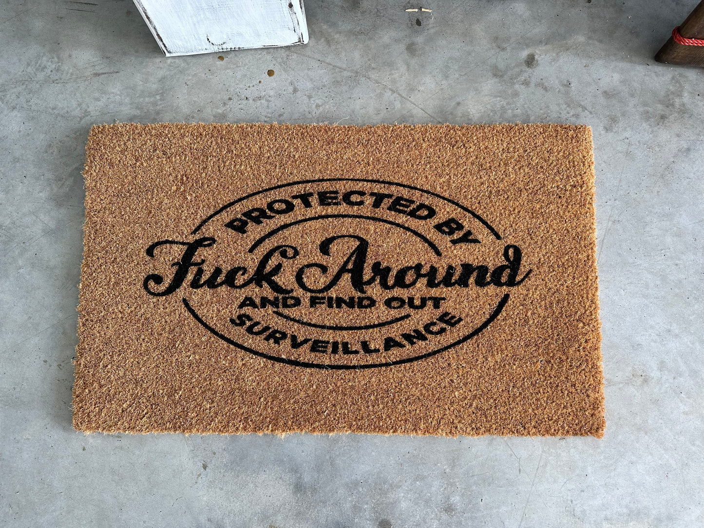 Protected By Door mat