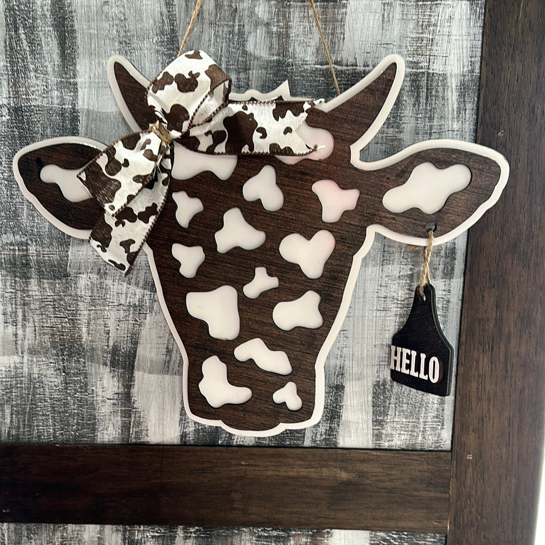 Cow Door Hanger